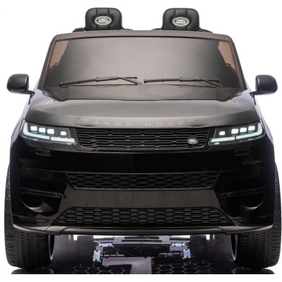 Auto Elettrica 24V per Bambini 2 Posti Range Rover Sport con Sedile in Pelle Cintura 3 Punti Telecomando