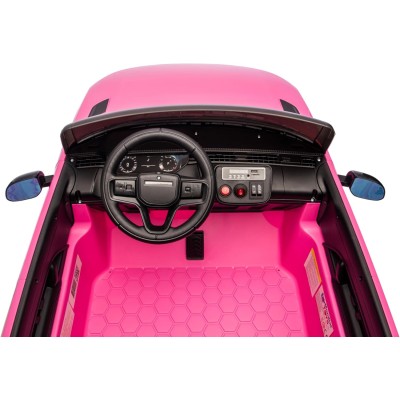 Auto Elettrica 24V per Bambini 2 Posti Range Rover Sport con Sedile in Pelle Cintura 3 Punti Telecomando