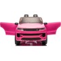 Auto Elettrica 24V per Bambini 2 Posti Range Rover Sport con Sedile in Pelle Cintura 3 Punti Telecomando