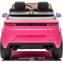 Auto Elettrica 24V per Bambini 2 Posti Range Rover Sport con Sedile in Pelle Cintura 3 Punti Telecomando