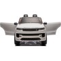 Auto Elettrica 24V per Bambini 2 Posti Range Rover Sport con Sedile in Pelle Cintura 3 Punti Telecomando