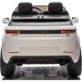 Auto Elettrica 24V per Bambini 2 Posti Range Rover Sport con Sedile in Pelle Cintura 3 Punti Telecomando