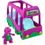 Fisher-Price HYG95 Il Mondo di Barney Autobus delle Avventure set con veicolo e Barney snodato