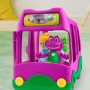 Fisher-Price HYG95 Il Mondo di Barney Autobus delle Avventure set con veicolo e Barney snodato