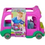 Fisher-Price HYG95 Il Mondo di Barney Autobus delle Avventure set con veicolo e Barney snodato