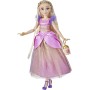 Hasbro F1247  Disney Princess Style - Rapunzel inabito viola lussureggiante con un corpetto incrociato e spalle a sbuffo