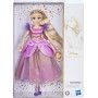 Hasbro F1247  Disney Princess Style - Rapunzel inabito viola lussureggiante con un corpetto incrociato e spalle a sbuffo