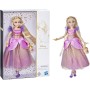 Hasbro F1247  Disney Princess Style - Rapunzel inabito viola lussureggiante con un corpetto incrociato e spalle a sbuffo