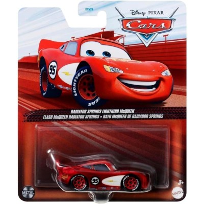 Mattel HTX82 Disney Pixar Cars Radiator Springs - Lightning McQueen die-cast in scal 1:55