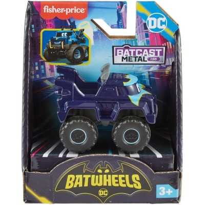 Fisher Price HML18 - DC Batwheels Buff The Bat-Truck Veicolo in scala 1:55