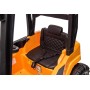 Muletto Elettrico per Bambini 12V Telecomandato Forche Elettriche con Leva Reale Suoni e Luci Carrello Elevatore JCB