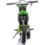 Moto Elettrica per Bambini Thunder Cross 24V 250W sedile in pelle accensione chiave acceleratore a manopola portata max 63kg