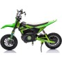 Moto Elettrica per Bambini Thunder Cross 24V 250W sedile in pelle accensione chiave acceleratore a manopola portata max 63kg