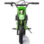 Moto Elettrica per Bambini Thunder Cross 24V 250W sedile in pelle accensione chiave acceleratore a manopola portata max 63kg