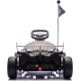Go Kart Elettrico BMW per Bambini 24V con Sedile Regolabile 6-12 Anni Luci LED 2 Velocità Modalità Drift
