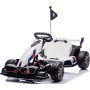 Go Kart Elettrico BMW per Bambini 24V con Sedile Regolabile 6-12 Anni Luci LED 2 Velocità Modalità Drift