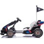 Go Kart Elettrico BMW per Bambini 24V con Sedile Regolabile 6-12 Anni Luci LED 2 Velocità Modalità Drift