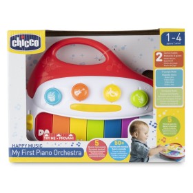 Chicco 012242 Il Mio Primo Piano Gioco musicale con 7 tasti Luci e 2 modalità di Gioco 1-4 anni