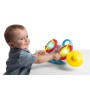 Chicco 012243 La mia Prima Batteria elettronica con Due Tamburi e Un cimbalo Bacchette con Luci e Suoni e 3 modalità di Gioco