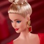 Mattel JBJ17 Barbie Signature 80° Anniversario Mattel - Barbie con abito in tulle rosso orecchini a goccia e guanti velati