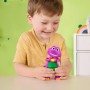 Fisher Price JFF05 Il Mondo di Barney - Barney Mani a Cuore personaggio musicale alto 14cm con luci e suoni
