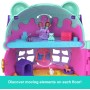 Mattel JFT91 Polly Pocket La gelateria a forma di porsetto con 30 accessori e tante stanze a tema