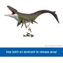 Mattel JGB51 Jurassic World Rebirth Mosasauro Super Colossale enorme dinosauro snodato con due mosse d'attacco