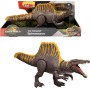 Mattel JCB56 Jurassic World Rebirth - Spinosaurus Attacco Furioso con pinna dorsale e coda a sezioni mobili