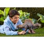 Mattel JCB56 Jurassic World Rebirth - Spinosaurus Attacco Furioso con pinna dorsale e coda a sezioni mobili