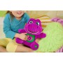 Mattel JGT51 Barney - Barney canterino peluche con 10 frasi e 5 canzoni multilingue