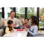 Mattel JGR00 UNO Spin gioco con spinner e nuove regole carte speciali per girare la ruota con diversi comandi