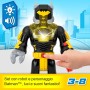 Fisher Price HYG31 Imaginext DC Super Friends Batman Insider e Bat Bot 30cm con cabina di pilotaggio luci e suoni e 4 accessori