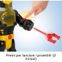 Fisher Price HYG31 Imaginext DC Super Friends Batman Insider e Bat Bot 30cm con cabina di pilotaggio luci e suoni e 4 accessori