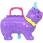 Mattel JFT90 Polly Pocket Gattino delle Feste pignatta con Ruota panoramica 2 Bambole Cuccioli e 23 Accessori
