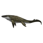 Mattel JCH00 Jurassic World Rebirth Mosasauro Morso Letale snodato con enormi fauci e mini dilofosauro