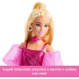 Mattel JFP40 Barbie Deluxe Style n. 5 con abito rosa metallizzato top a corsetto pantaloni lucidi e accessori