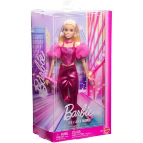 Mattel JFP40 Barbie Deluxe Style n. 5 con abito rosa metallizzato top a corsetto pantaloni lucidi e accessori Mattel JFP40 Barbie Deluxe Style n. 5 con abito rosa metallizzato top a corsetto pantaloni lucidi e accessori