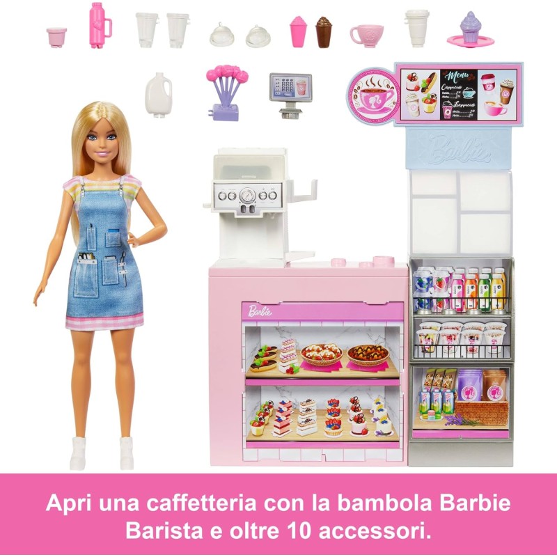 barbie cafe caffetteria di barbie