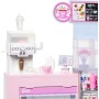 Mattel HXN94 Barbie Caffetteria con 12+ accessori a tema tra cui macchina per caffè e frullati tazze e cibo