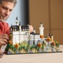 LEGO Architecture 21063 Castello di Neuschwanstein Kit di Modellismo con Torri Cortile e Interni Ricchi di Dettagli