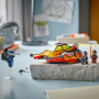 LEGO Star Wars 75414 Snowspeeder Force Burner Astronave con 3 Minifigure con Spade Laser e Moto Speeder