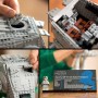 LEGO Star Wars 75417 Walker AT-ST Kit di Modellismo UCS da Esposizione con Minifigure e Targa Informativa