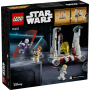 LEGO Star Wars 75432 Caccia stellare V-19 Torrent Astronave con 3 Minifigure tra cui Obi-Wan e Asajj Ventress con Spade Laser