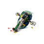 LEGO Star Wars 75433 Astronave di Jango Fett con Ali che Ruotano e 3 Minifigure tra cui Boba Fett