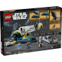 LEGO Star Wars 75433 Astronave di Jango Fett con Ali che Ruotano e 3 Minifigure tra cui Boba Fett
