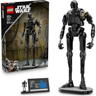 LEGO Star Wars 75434 Droide di Sicurezza K-2SO Action Figure Snodabile con Targhetta espositiva