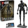 LEGO Star Wars 75434 Droide di Sicurezza K-2SO Action Figure Snodabile con Targhetta espositiva