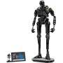 LEGO Star Wars 75434 Droide di Sicurezza K-2SO Action Figure Snodabile con Targhetta espositiva