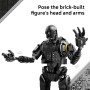 LEGO Star Wars 75434 Droide di Sicurezza K-2SO Action Figure Snodabile con Targhetta espositiva