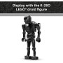 LEGO Star Wars 75434 Droide di Sicurezza K-2SO Action Figure Snodabile con Targhetta espositiva